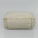 PRADA Hand Bag Nylon White Auth bs26886-5