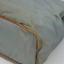 PRADA Shoulder Bag Nylon Light Blue Silver Auth bs26887-16