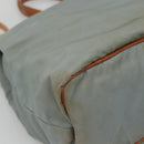 PRADA Shoulder Bag Nylon Light Blue Silver Auth bs26887-17