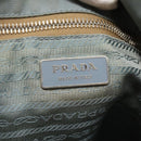 PRADA Shoulder Bag Nylon Light Blue Silver Auth bs26887-19