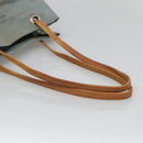 PRADA Shoulder Bag Nylon Light Blue Silver Auth bs26887-7