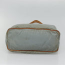 PRADA Shoulder Bag Nylon Light Blue Silver Auth bs26887-5