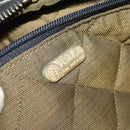 FENDI Zucca Canvas Carry Case Suitcase Black Brown Auth bs26889-24