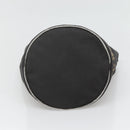 FENDI Hand Bag Nylon Black Brown Auth bs26891-9