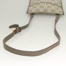 LOEWE Anagram Shoulder Bag PVC Gray Gold Auth bs26893-8