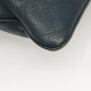 VERSACE Shoulder Bag Leather Blue Auth bs26901-15