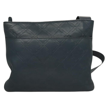 VERSACE Shoulder Bag Leather Blue Auth bs26901 - 0