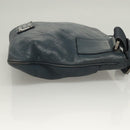 VERSACE Shoulder Bag Leather Blue Auth bs26901-3