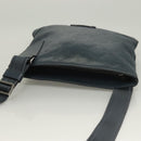 VERSACE Shoulder Bag Leather Blue Auth bs26901-6