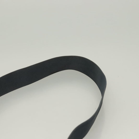 VERSACE Shoulder Bag Leather Blue Auth bs26901