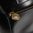 Gianni Versace Backpack Enamel Black Gold Auth bs26902-18