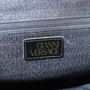 Gianni Versace Backpack Enamel Black Gold Auth bs26902-20