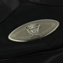 Gianni Versace Shoulder Bag Leather Black Silver Auth bs26903-17