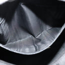 Gianni Versace Shoulder Bag Leather Black Silver Auth bs26903-12