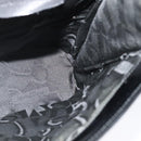 Salvatore Ferragamo Gancini Shoulder Bag Enamel Black Auth bs26907-17