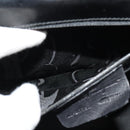 Salvatore Ferragamo Gancini Shoulder Bag Enamel Black Auth bs26907-19