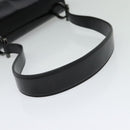 Salvatore Ferragamo Gancini Shoulder Bag Enamel Black Auth bs26907-7