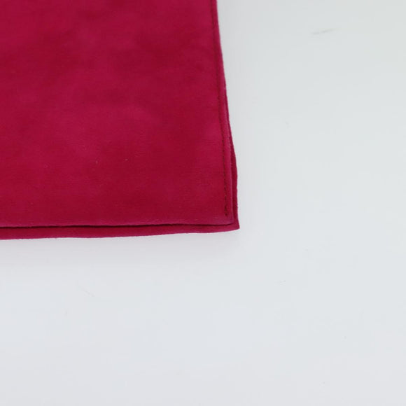 BOTTEGA VENETA Shoulder Bag Suede Pink Gold Auth bs26909