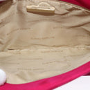 BOTTEGA VENETA Shoulder Bag Suede Pink Gold Auth bs26909-11