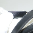 BVLGARI Logo Mania Shoulder Bag Canvas Blue Silver Auth bs26910-18