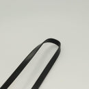 BVLGARI Logo Mania Shoulder Bag Canvas Blue Silver Auth bs26910-8