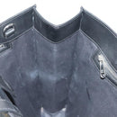 GUCCI GG Supreme Tote Bag PVC Black Silver 495559 Auth bs26924-18