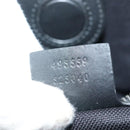 GUCCI GG Supreme Tote Bag PVC Black Silver 495559 Auth bs26924-21