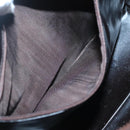 CELINE C Sulky Shoulder Bag Canvas Brown Gold Auth bs26932-12