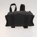 HERMES Her Line Add PM Backpack Canvas Gray Silver Auth bs26934-5