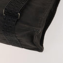 HERMES Her Line Add PM Backpack Canvas Gray Silver Auth bs26934-17