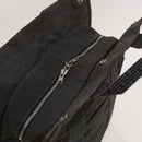 HERMES Her Line Add PM Backpack Canvas Gray Silver Auth bs26934-10