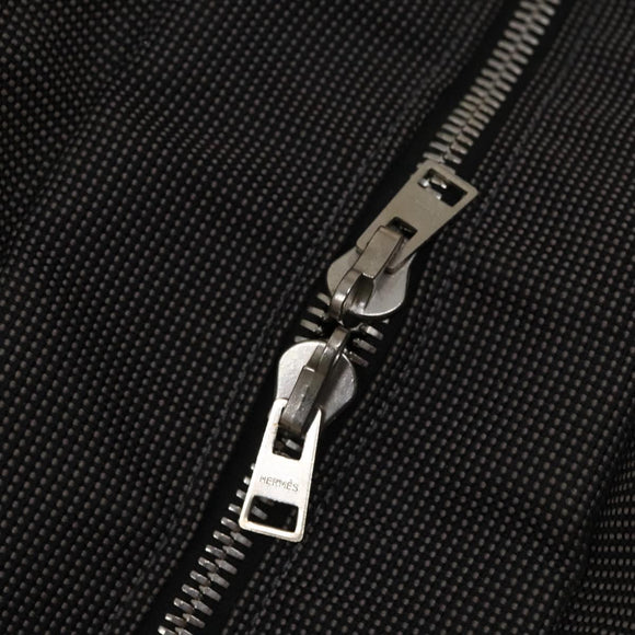 HERMES Her Line Add PM Backpack Canvas Gray Silver Auth bs26934