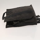 HERMES Her Line Add PM Backpack Canvas Gray Silver Auth bs26934-4