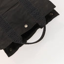 HERMES Her Line Add PM Backpack Canvas Gray Silver Auth bs26934-6