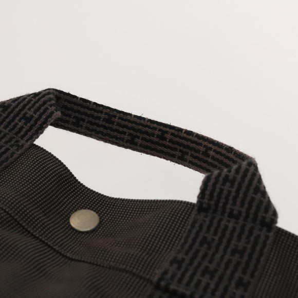 HERMES Her Line Add PM Backpack Canvas Gray Silver Auth bs26934