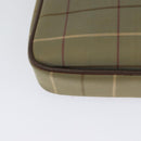 Burberrys Nova Check Shoulder Bag Canvas Beige Gold Auth bs26945-15