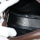 BURBERRYS Nova Check Shoulder Bag Canvas Beige Gold Auth bs26946-17