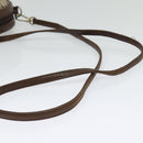 BURBERRYS Nova Check Shoulder Bag Canvas Beige Gold Auth bs26946-7