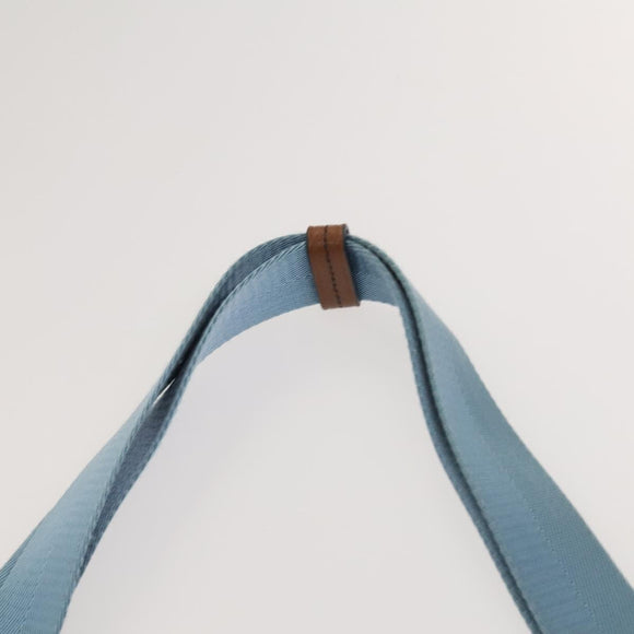 Coach Signature Shoulder Bag Nylon 2Set Blue Black Auth bs26954