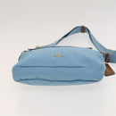 Coach Signature Shoulder Bag Nylon 2Set Blue Black Auth bs26954-15