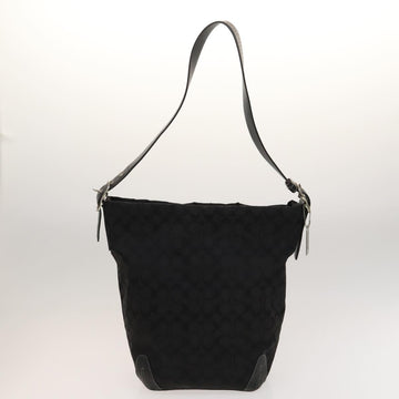 Coach Signature Shoulder Bag Nylon 2Set Blue Black Auth bs26954 - 0