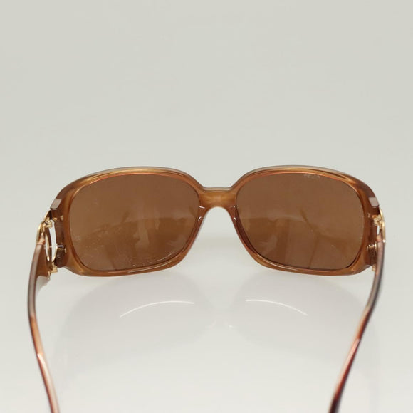 CHANEL Pouch Leather metal 7Set Black Gold CC Auth bs26962