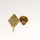 CHANEL Pouch Leather metal 7Set Black Gold CC Auth bs26962-20