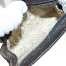 CHANEL Pouch Leather metal 7Set Black Gold CC Auth bs26962-8