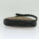 Coach Signature Shoulder Bag PVC Beige Gold Auth bs26966-5