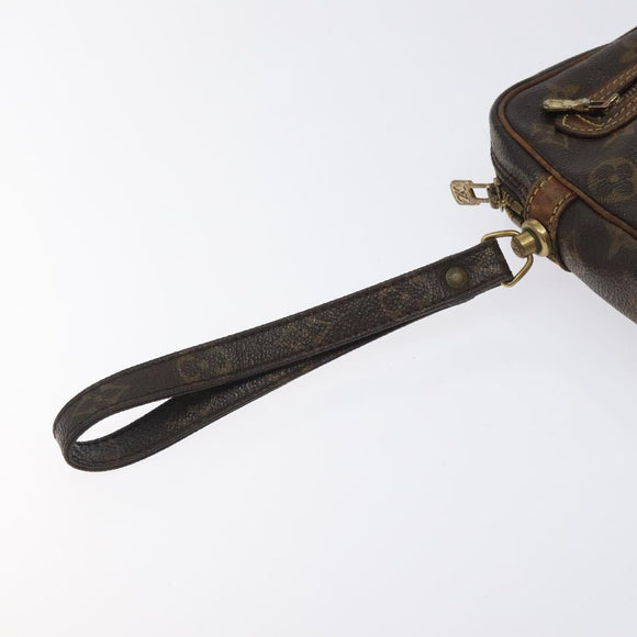 LOUIS VUITTON Monogram Marly Dragonne GM Clutch Bag M51825 LV Auth bs26973