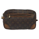 LOUIS VUITTON Monogram Marly Dragonne GM Clutch Bag M51825 LV Auth bs26973-13