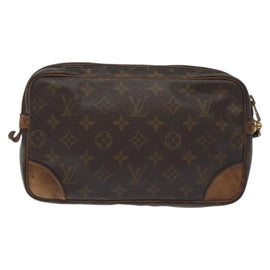LOUIS VUITTON Monogram Marly Dragonne GM Clutch Bag M51825 LV Auth bs26973 - 0