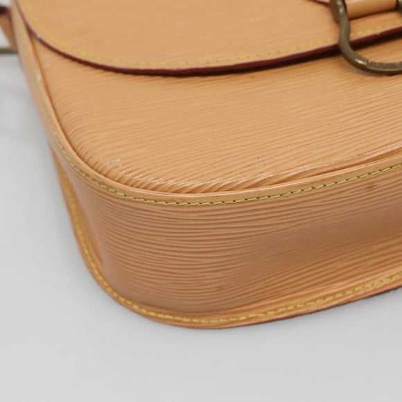 LOUIS VUITTON Epi Saint Cloud GM Shoulder Bag Beige M52196 LV Auth bs26977