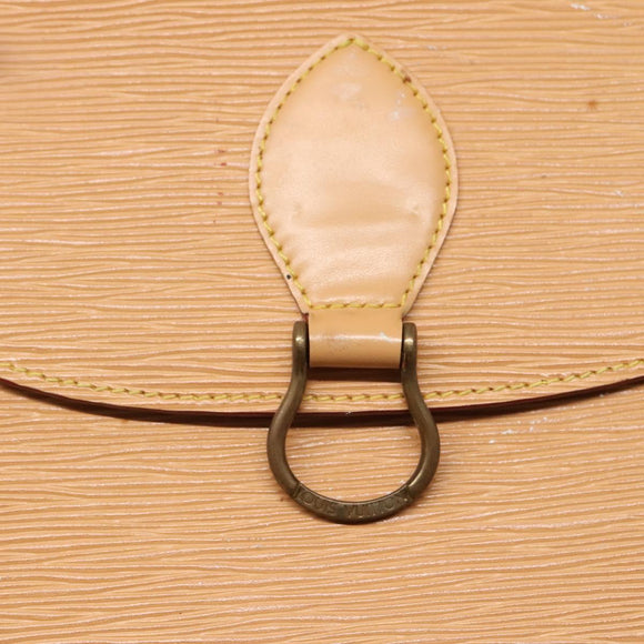 LOUIS VUITTON Epi Saint Cloud GM Shoulder Bag Beige M52196 LV Auth bs26977